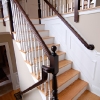 Part open staircase